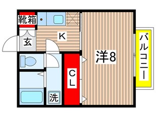 メゾン・ド・タキの物件間取画像